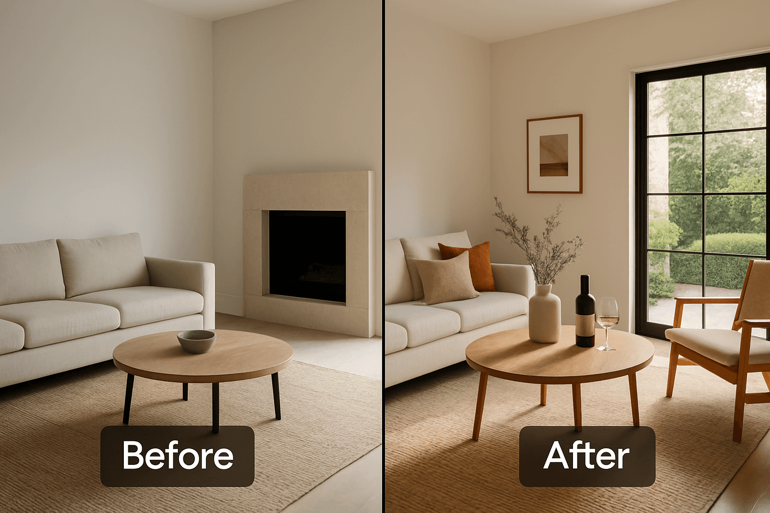 $2M listing before and after rewrite with LazyEditor.ai